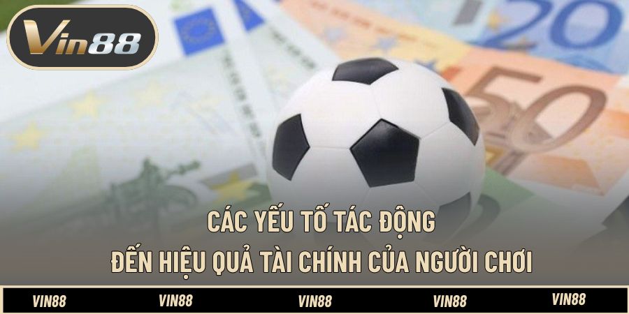 Các yếu tố tác động đến hiệu quả tài chính của người chơi Các yếu tố tác động đến hiệu quả tài chính của người chơi