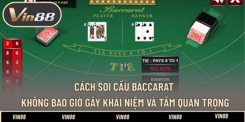 Cách soi cầu Baccarat không bao giờ gãy – Khái niệm và tầm quan trọng
