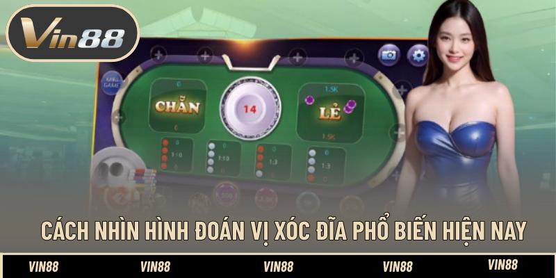 Cách nhìn hình đoán vị xóc đĩa phổ biến hiện nay